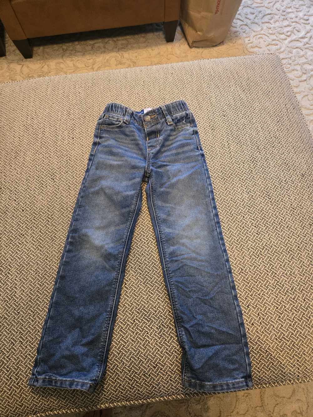 Old Navy Medium Blue Straight Jeans